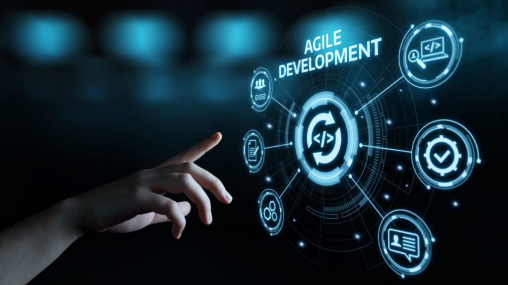 Agile software development is a flexible, iterative approach to building software.